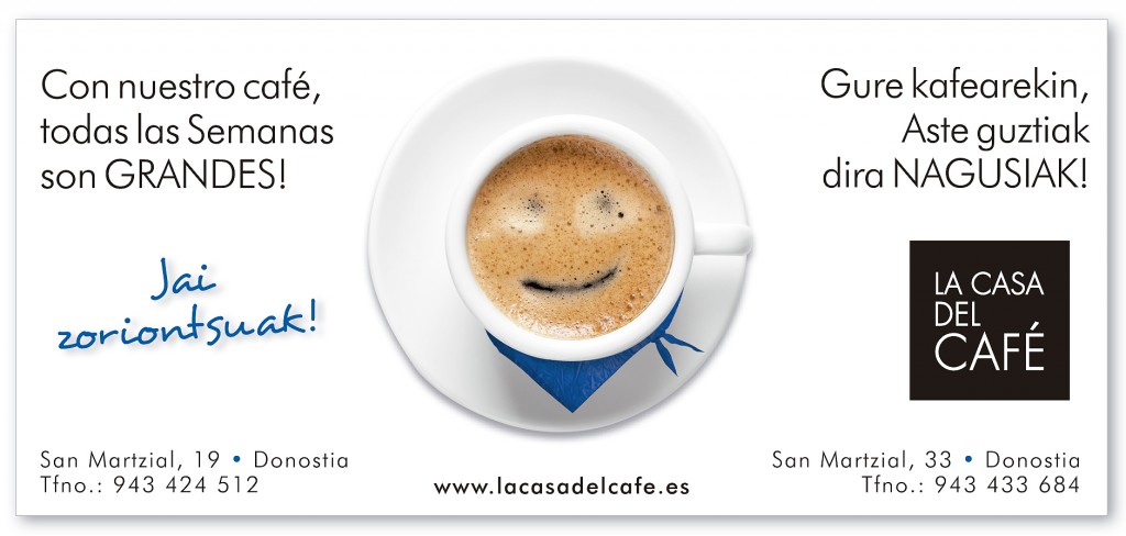 ANUNCIO LACASADELCAFE-SEMANA GRANDE